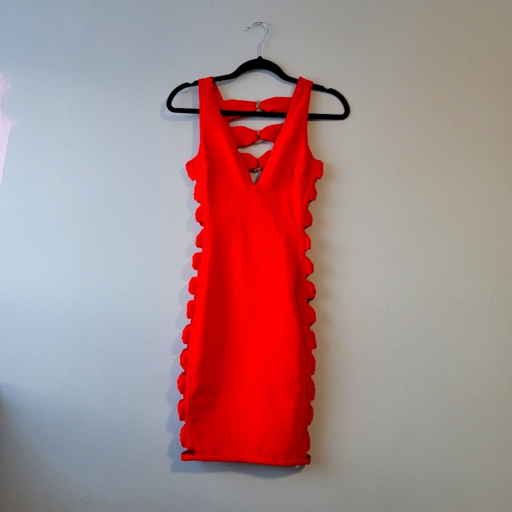 Cutout Bandage Dress